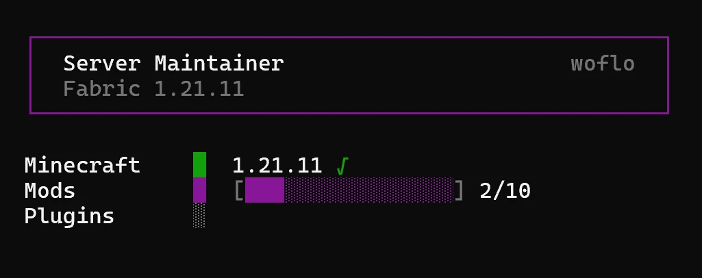 Minecraft Server Maintainer, but a blog post